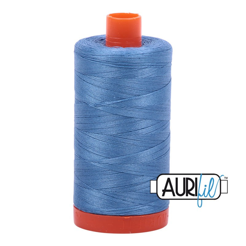 Aurifil Mako Cotton 50wt, Large Spool - 1422 yards