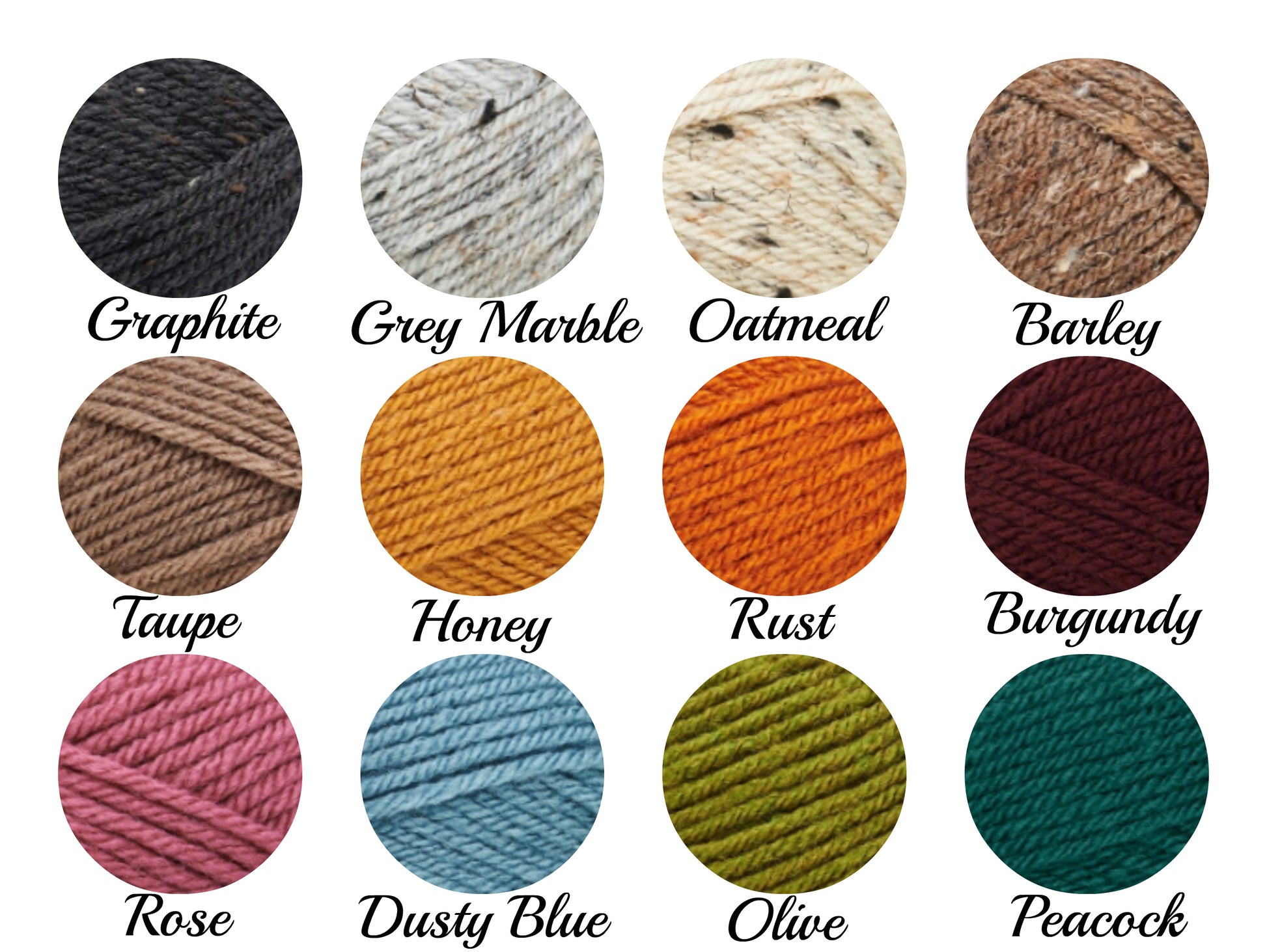 Crochet cowl in dark grey color, chunky infinity scarf - 12 colors available