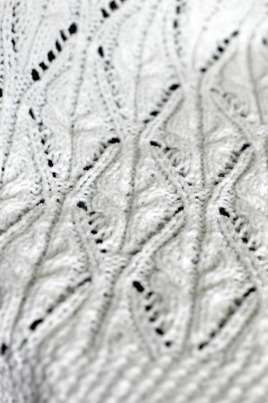 Baby blanket knitting pattern - Vinton Blanket