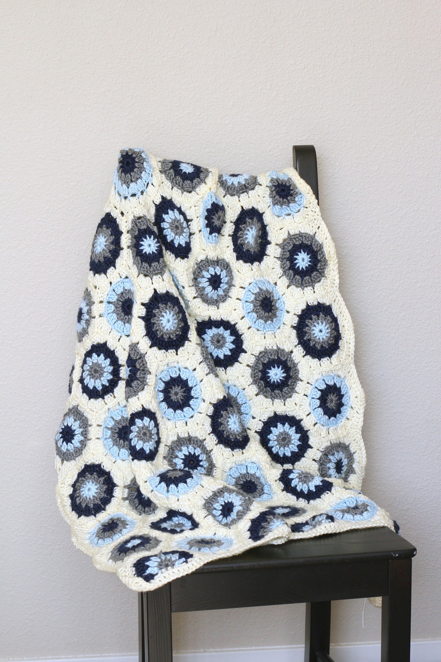 Knit Baby Blanket, Crochet Baby Blanket-KGThreads
