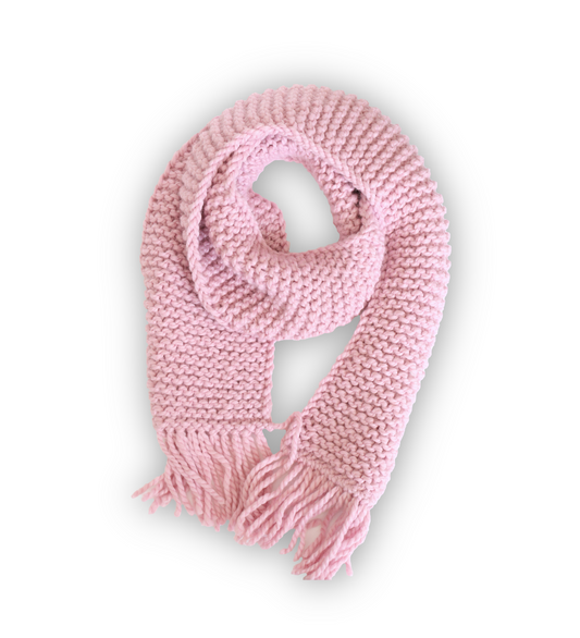 Knit scarf, chunky pink scarf, oversized scarf, women scarf, men scarf