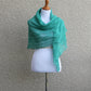 Knit mint shawl