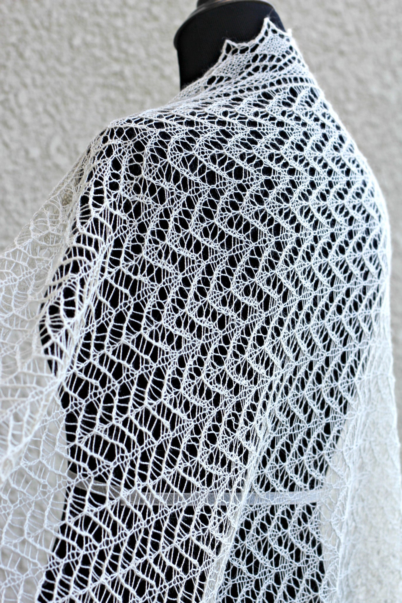 Lace shawl pattern