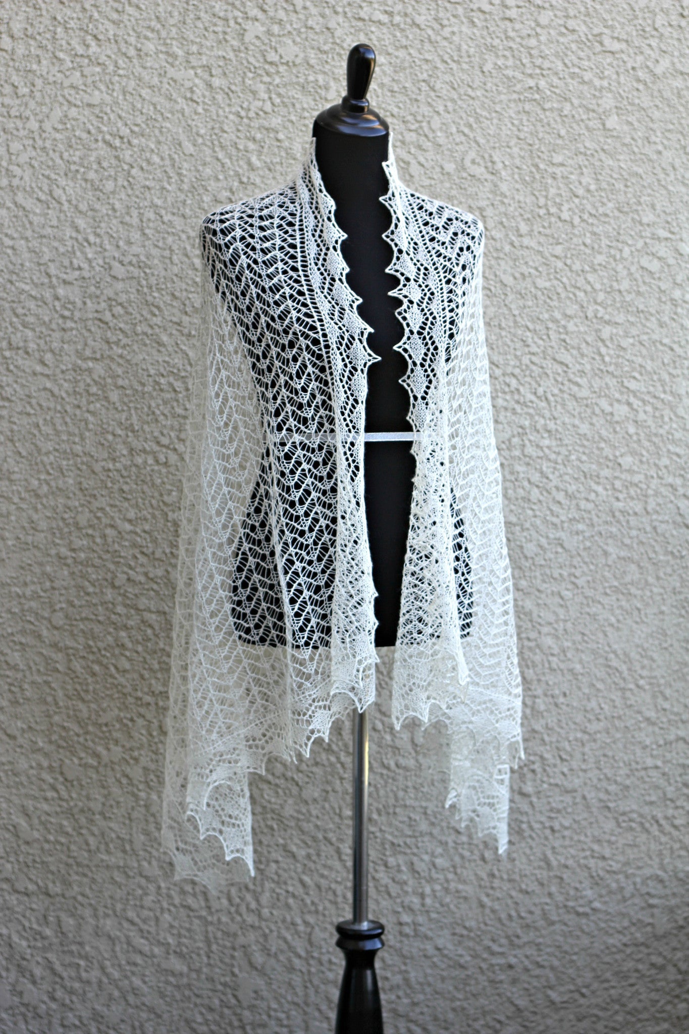 Lace shawl pattern