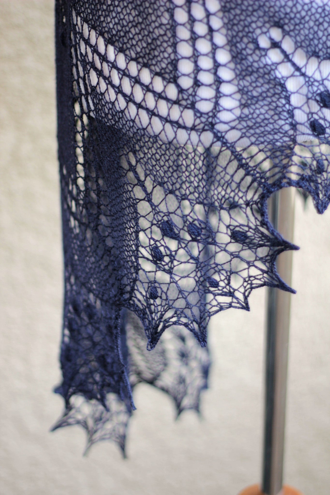 lace knit shawl
