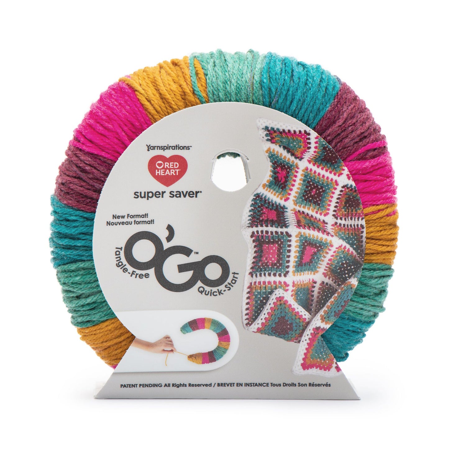 Red Heart Super Saver O'go yarn (141g/5oz)