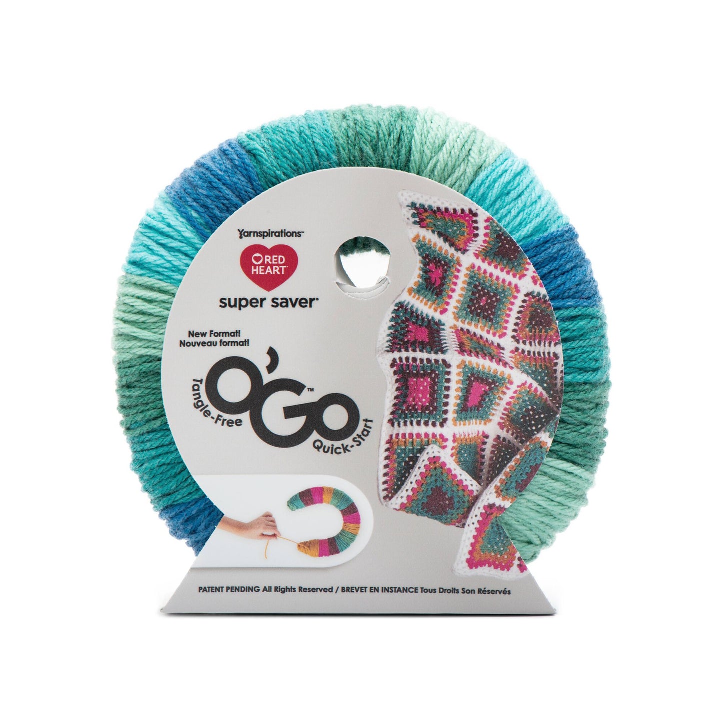 Red Heart Super Saver O'go yarn (141g/5oz)