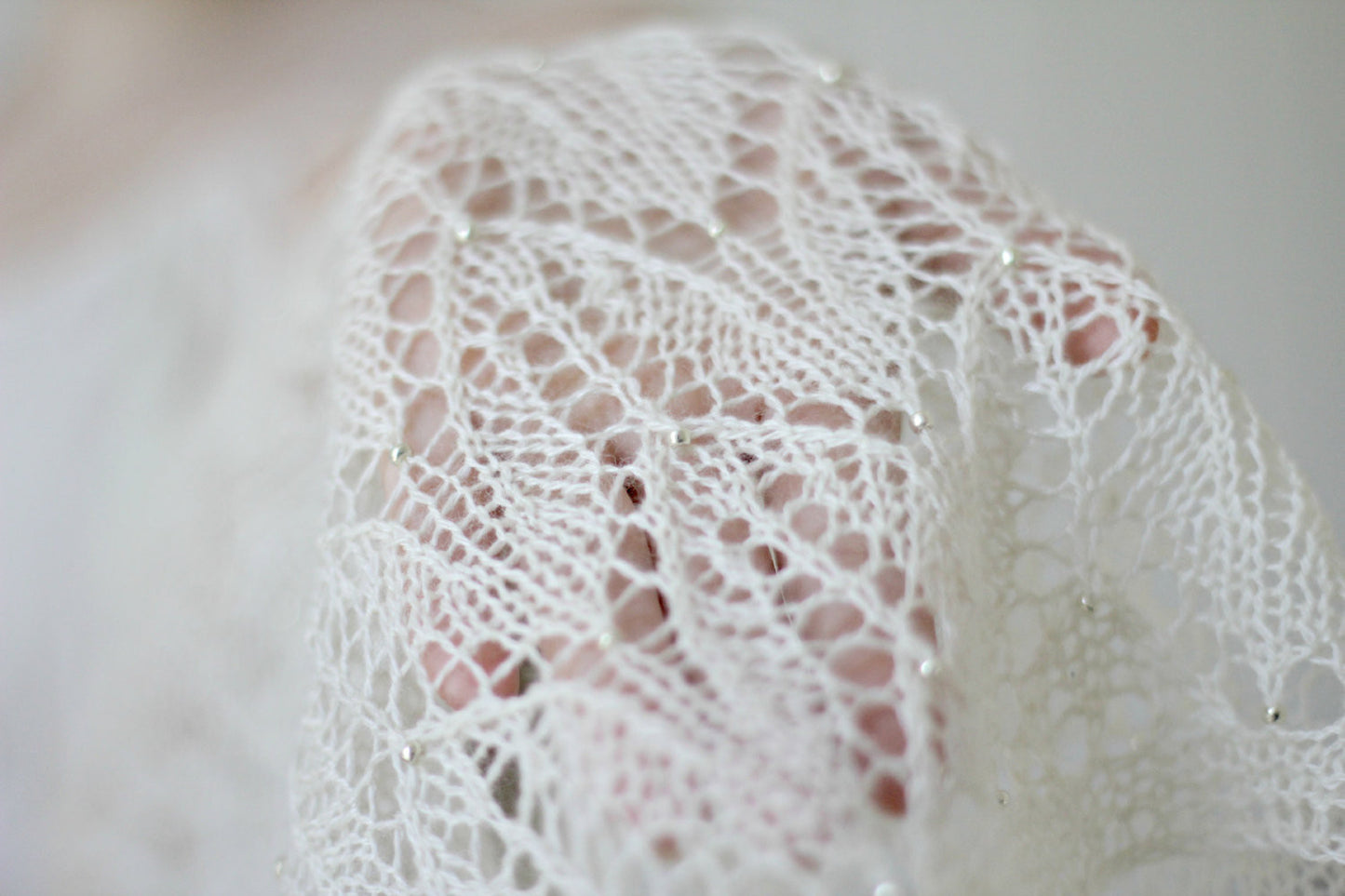 Knitting pattern - Chevron Lace Stole in PDF