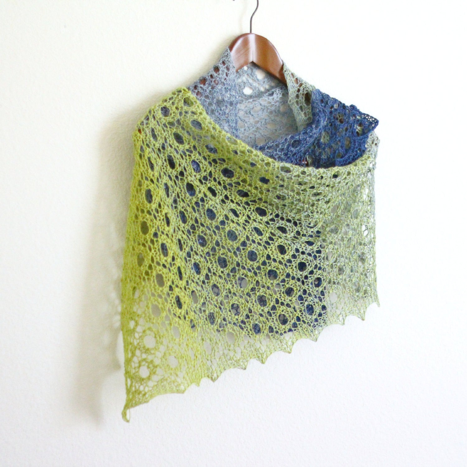 Knit cotton wrap