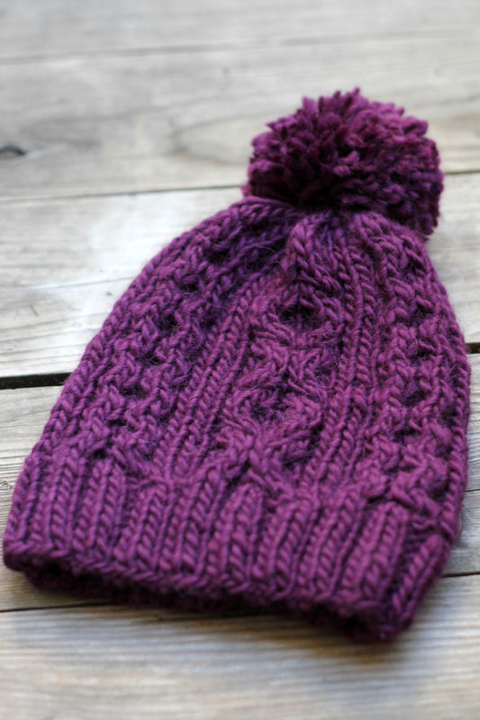 Knit hat pattern