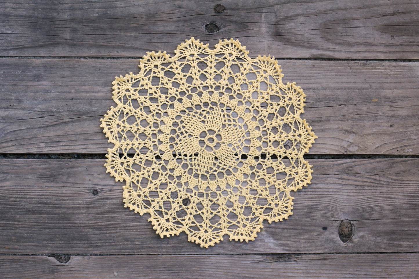 Crochet doily