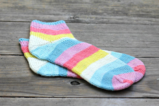Handknit socks