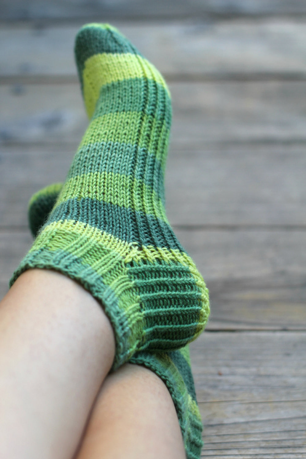 Knit socks for women