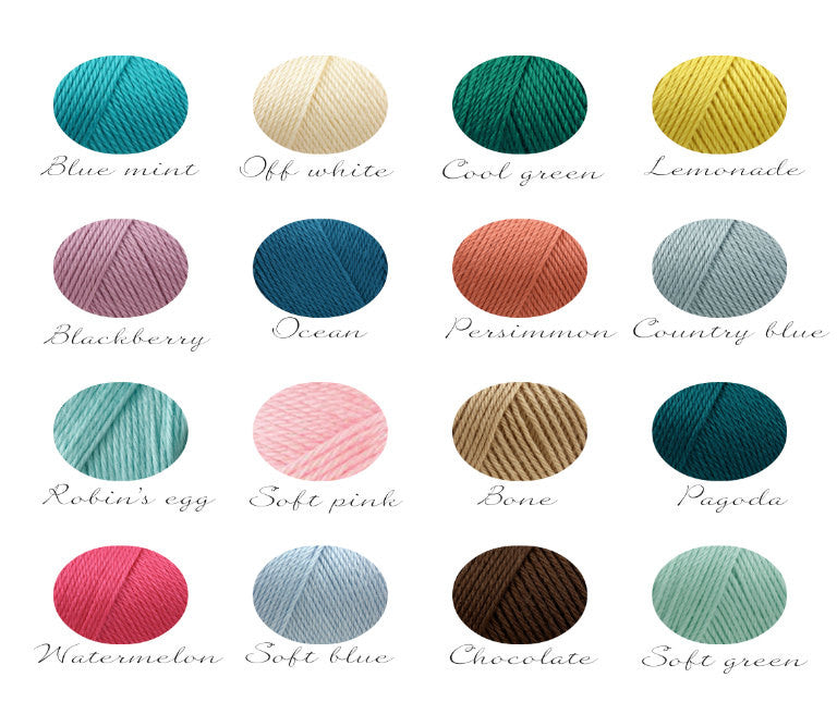 Knit cable pillow case in mint color for home decor