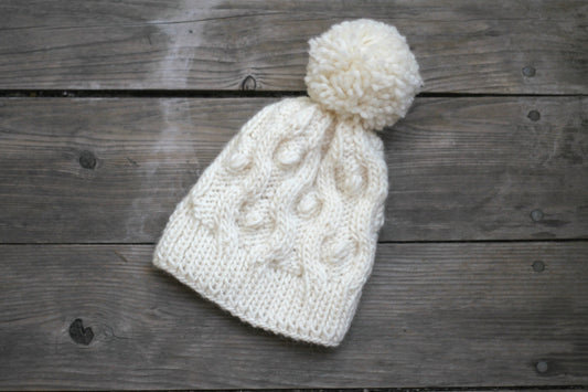 Knit winter hat