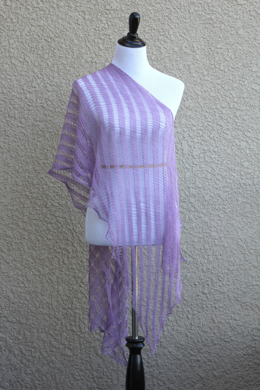 Knitted elegant lace