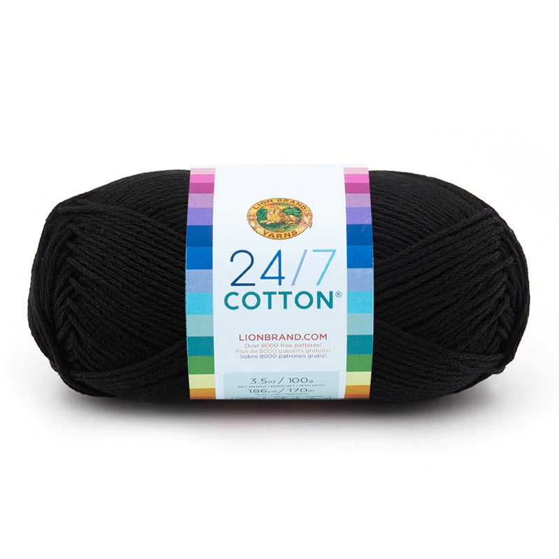 Lion Brand 24/7 Cotton Yarn - Goldenrod