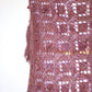 Knitting pattern, knitting tutorial - Cleo shawl, classic triangular shawl with nupps in English
