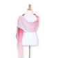 Handwoven scarf in dark and light pink shades, women scarf