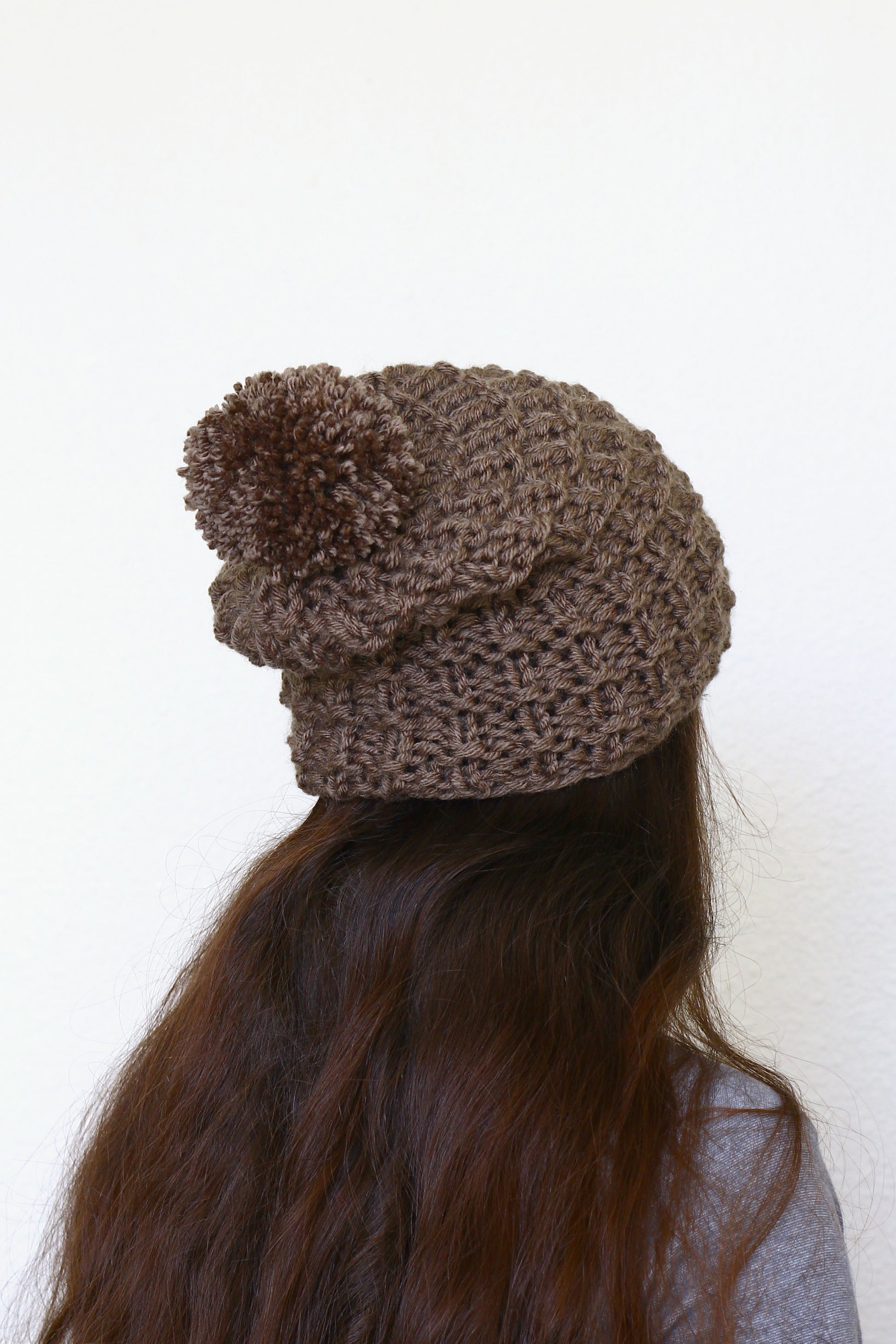 Mica Hat - knitting pattern, knitting tutorial for a knit beanie hat in English