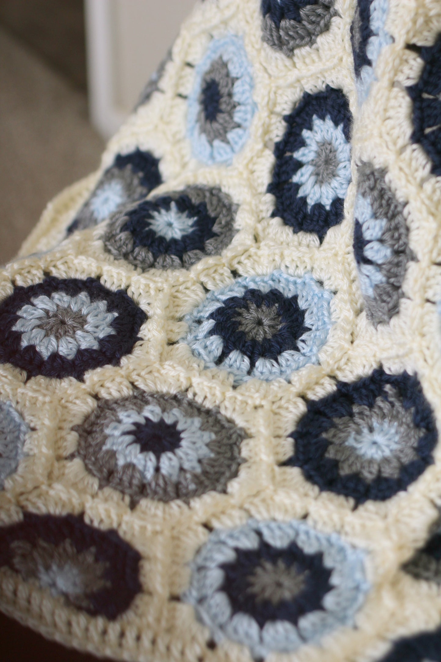 Knit Baby Blanket, Crochet Baby Blanket-KGThreads