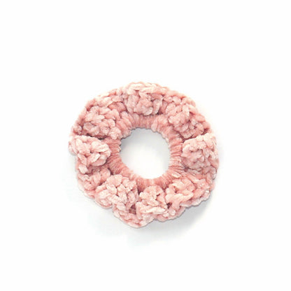 Crochet Velvet Scrunchie, Messy Bun Scrunchies - Set of 3 Scrunchies, Crochet Hair Band