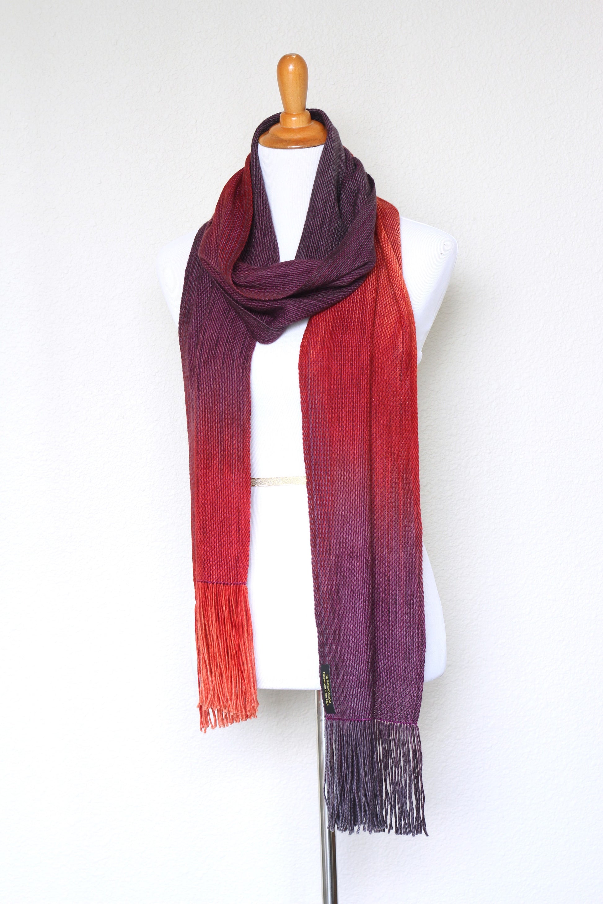 Merino wool scarf for women