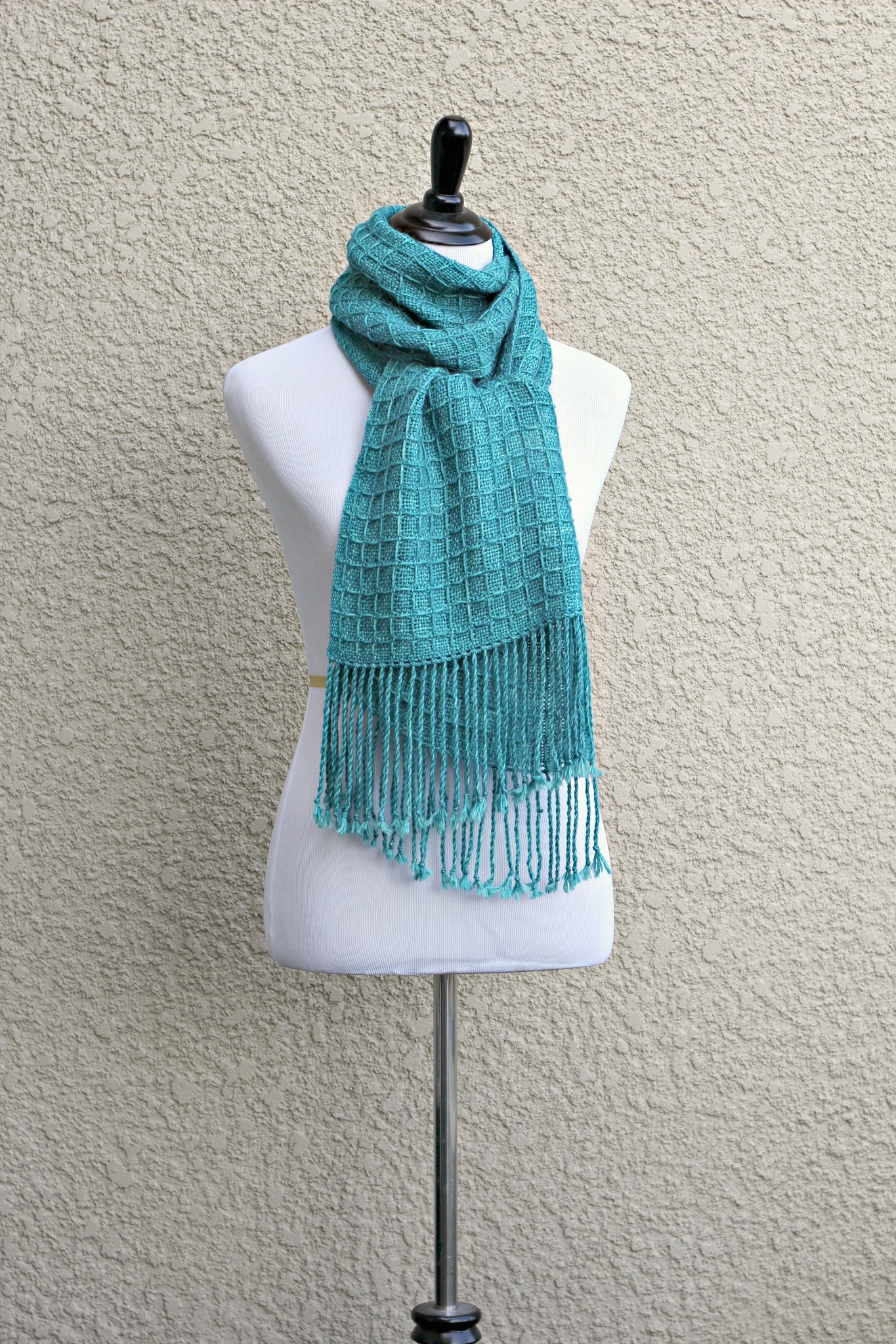 Turquoise unisex scarf