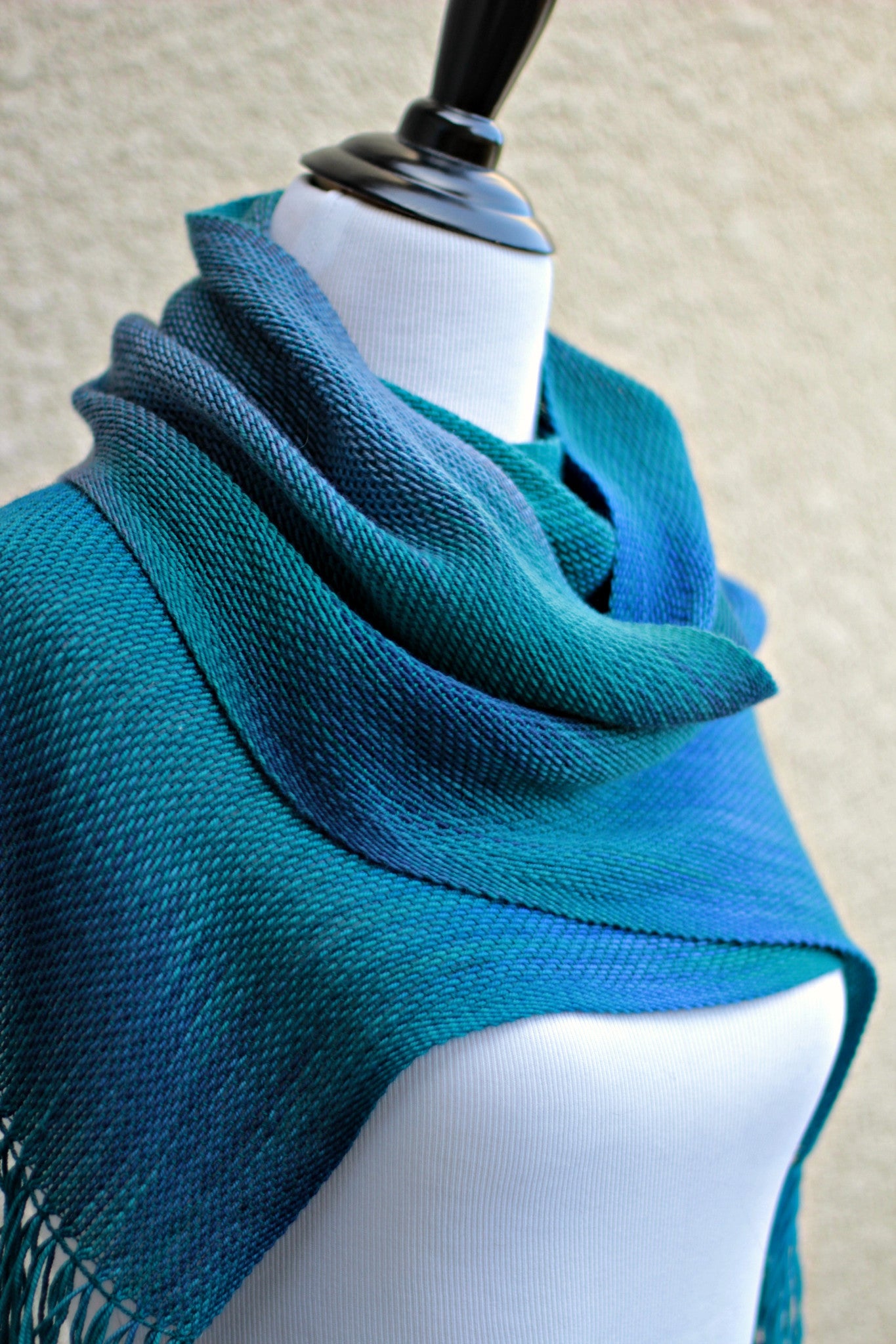 Blue green wrap