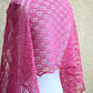 Pink lace stole