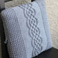 Knitting patterns - 2 knit pillowcase patterns bundle