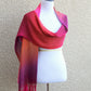 Woven wrap in pink red colors