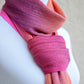 Pink orange scarf