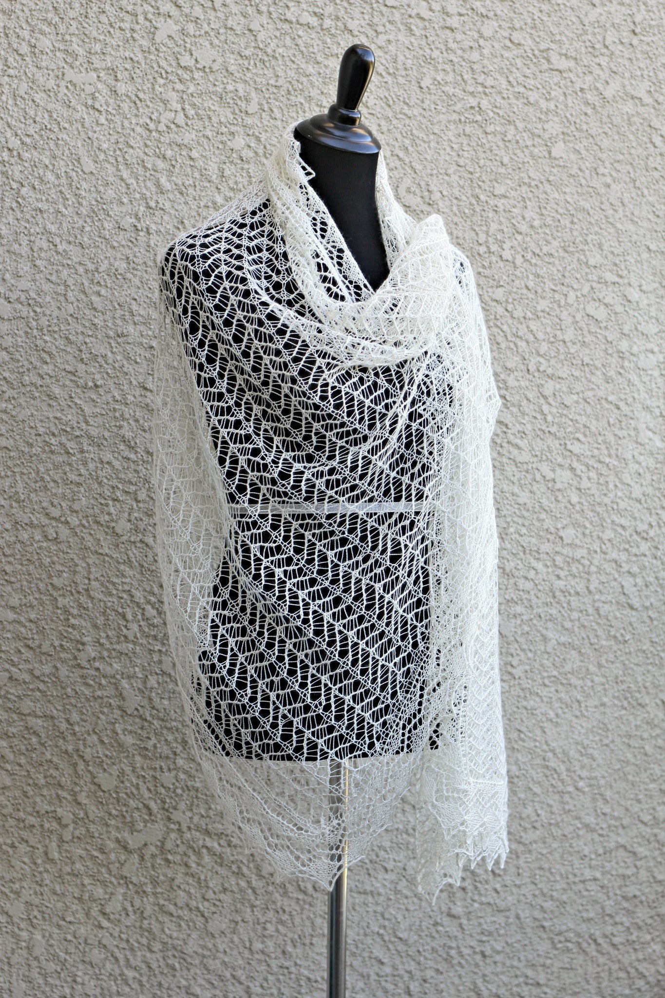 Lace shawl pattern