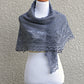 Knit grey wrap