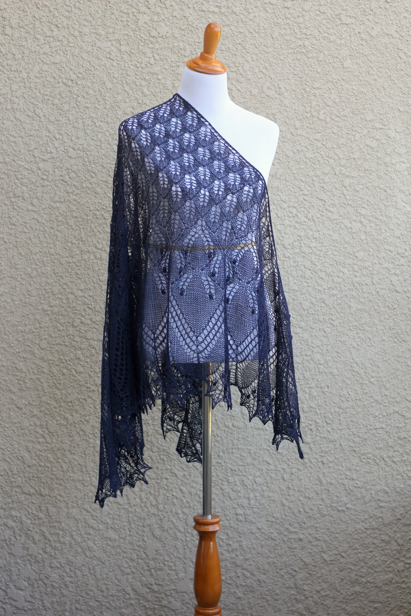 Knit women shawl