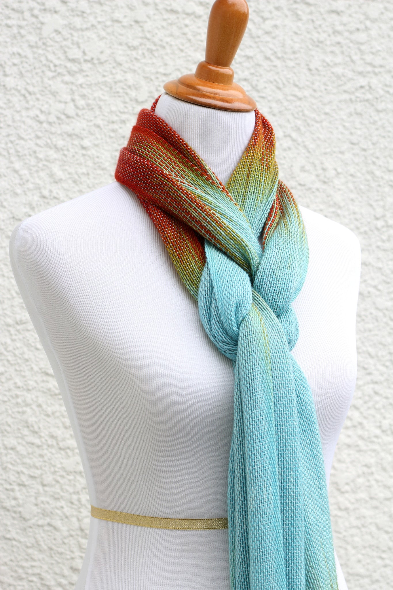 Blue scarf for women