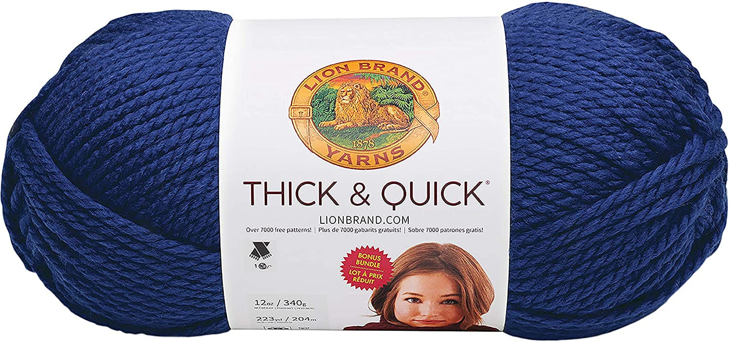 Lion Brand Wool-Ease Thick & Quick Bonus Bundle Bulky Yarn
