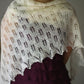 White lace shawl