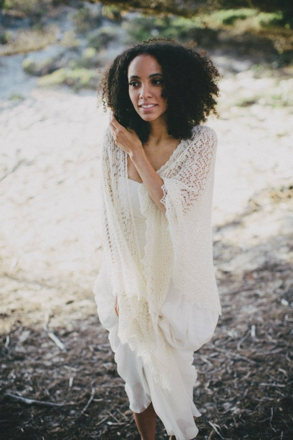 Wedding lace shawl best sale