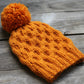 Knit cable hat pattern