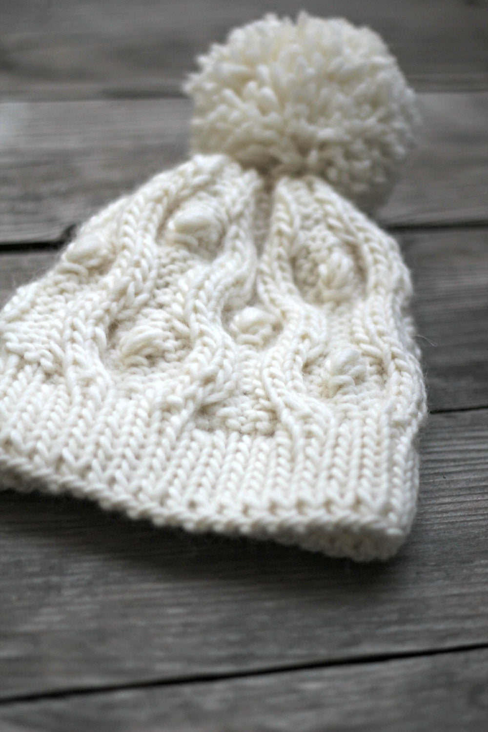 Knit warm hat