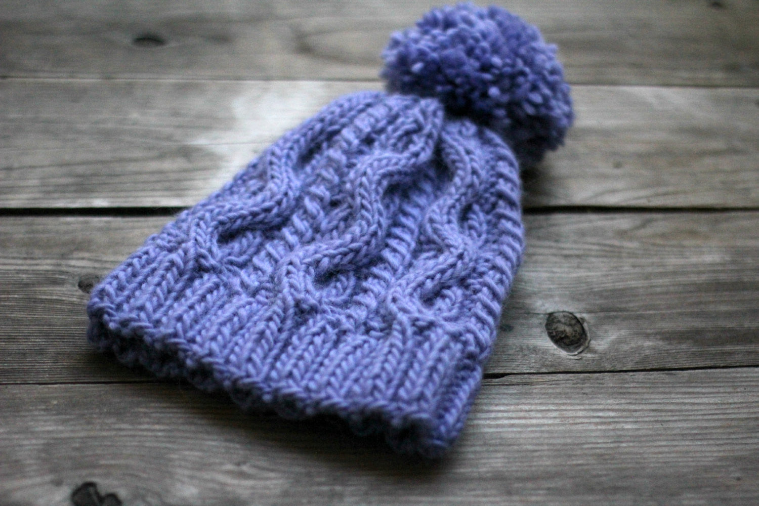 Cabled hat pattern