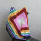 Crochet rainbow nany blanket