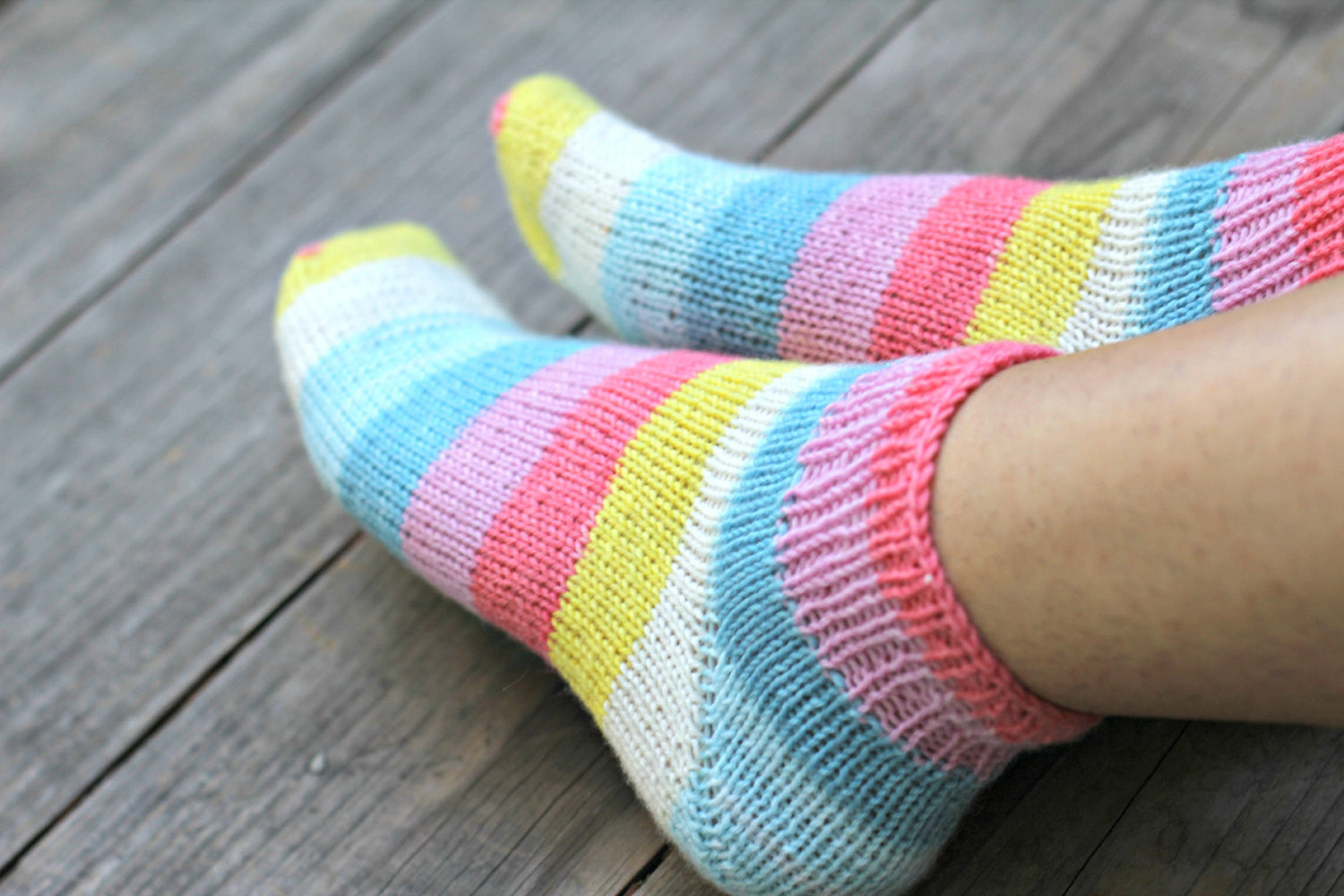 Knit ankle socks