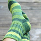 knit green socks for women