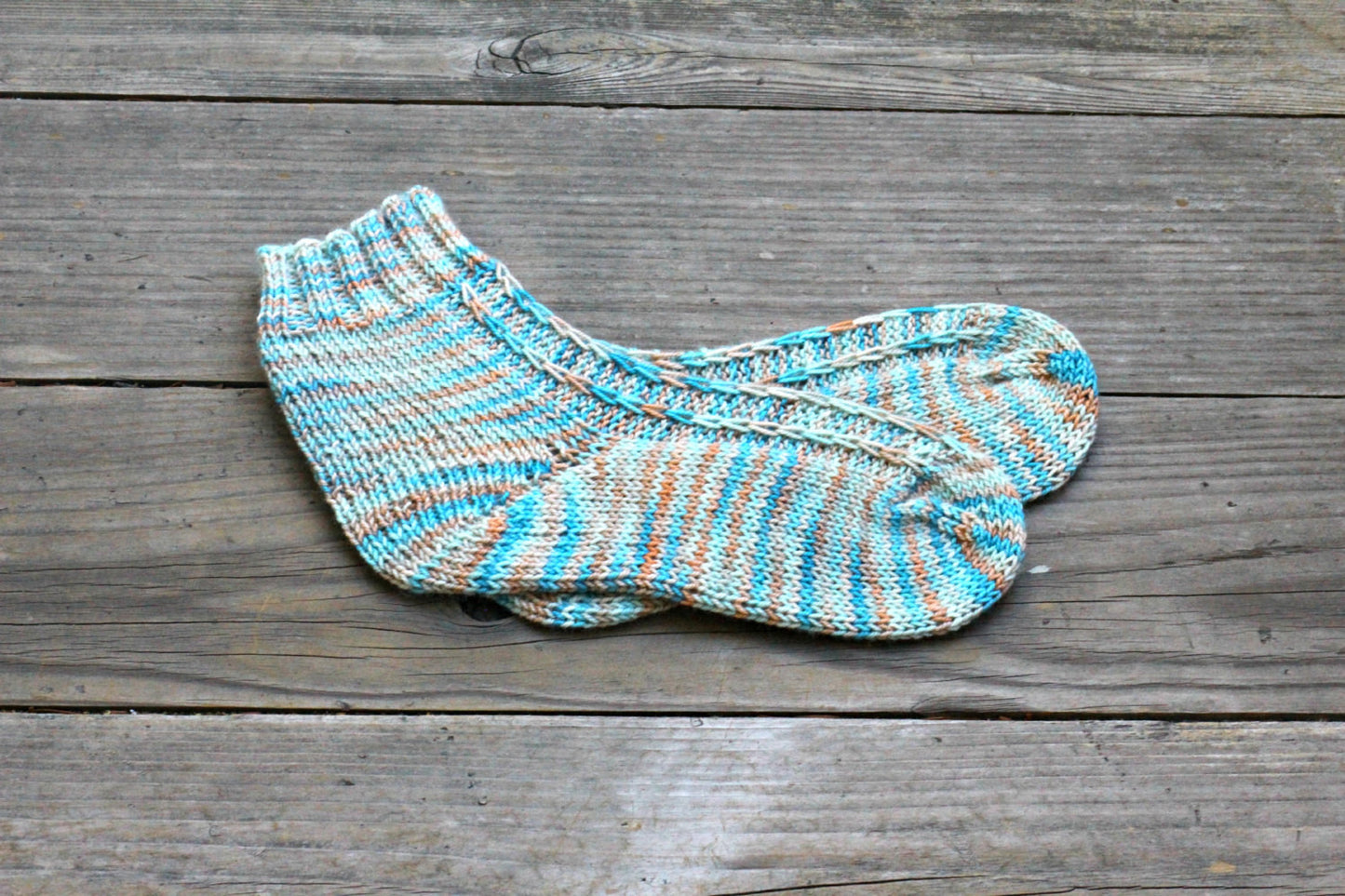 Woolen knit socks