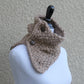 Chunky knit cowl