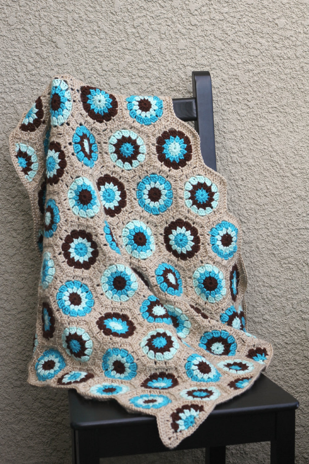 Teal discount baby blanket