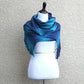 Navy blue marble scarf